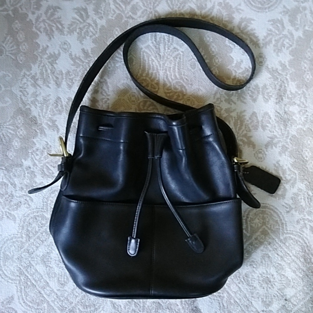 Vintage Coach Bucket Bag